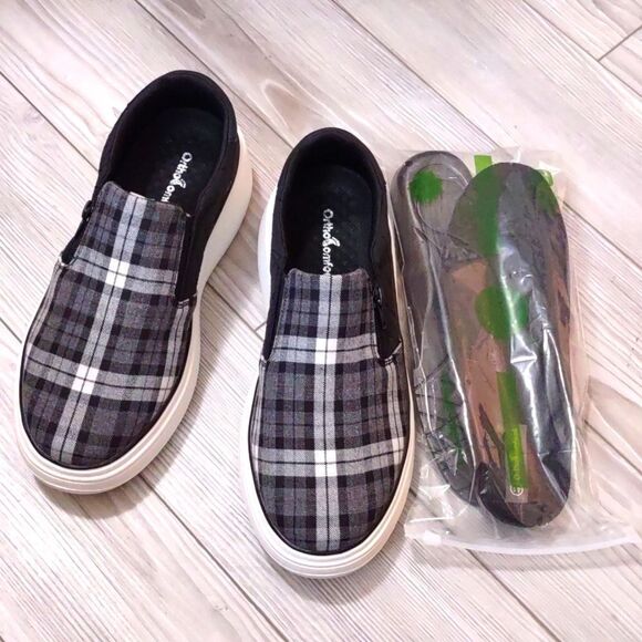 (S-3771) Orthocomfoot Women's Slip On Shoes with Arch Support Sz 39 (8.5) - Picture 4 of 15